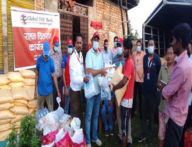 Relief Goods Distribution to Flood Victims
