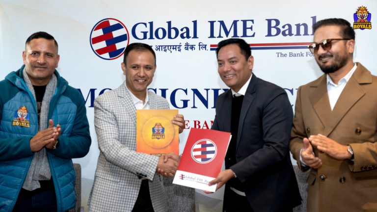 Global IME Bank Partners with Sudurpaschim Royals as Main Sponsor Global IME Supports Sudurpaschim Royals