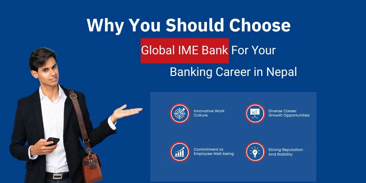 Choose banking career in Nepal with Global IME Bank