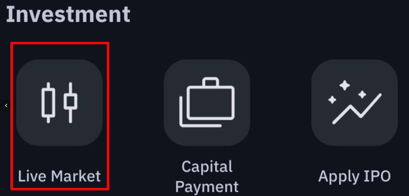 Check NEPSE Live Market in Global Smart Plus App live market 01