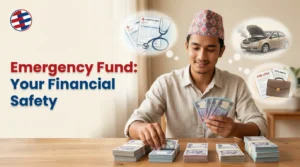 Emergency fund for financial safety.