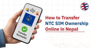 Complete guide for online transfer of NTC ownership by Global IME Bank