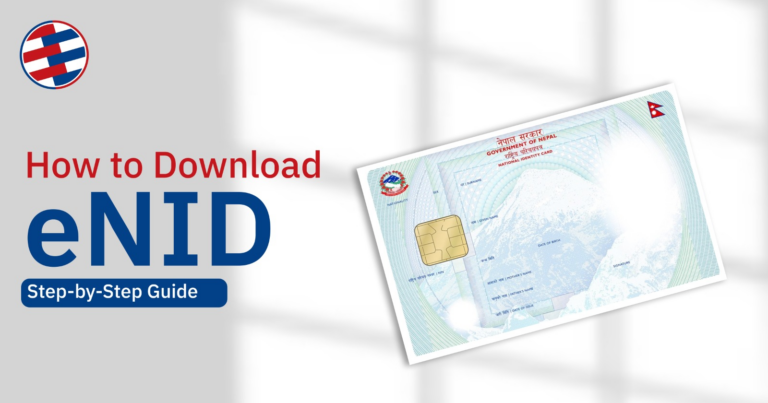 Guide on how to download eNID steps by step.